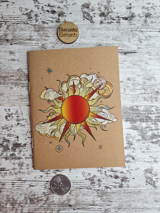 Celestial Bright Sun Journal Notebook