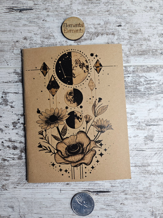 Lunar Blossom Journal Notebook
