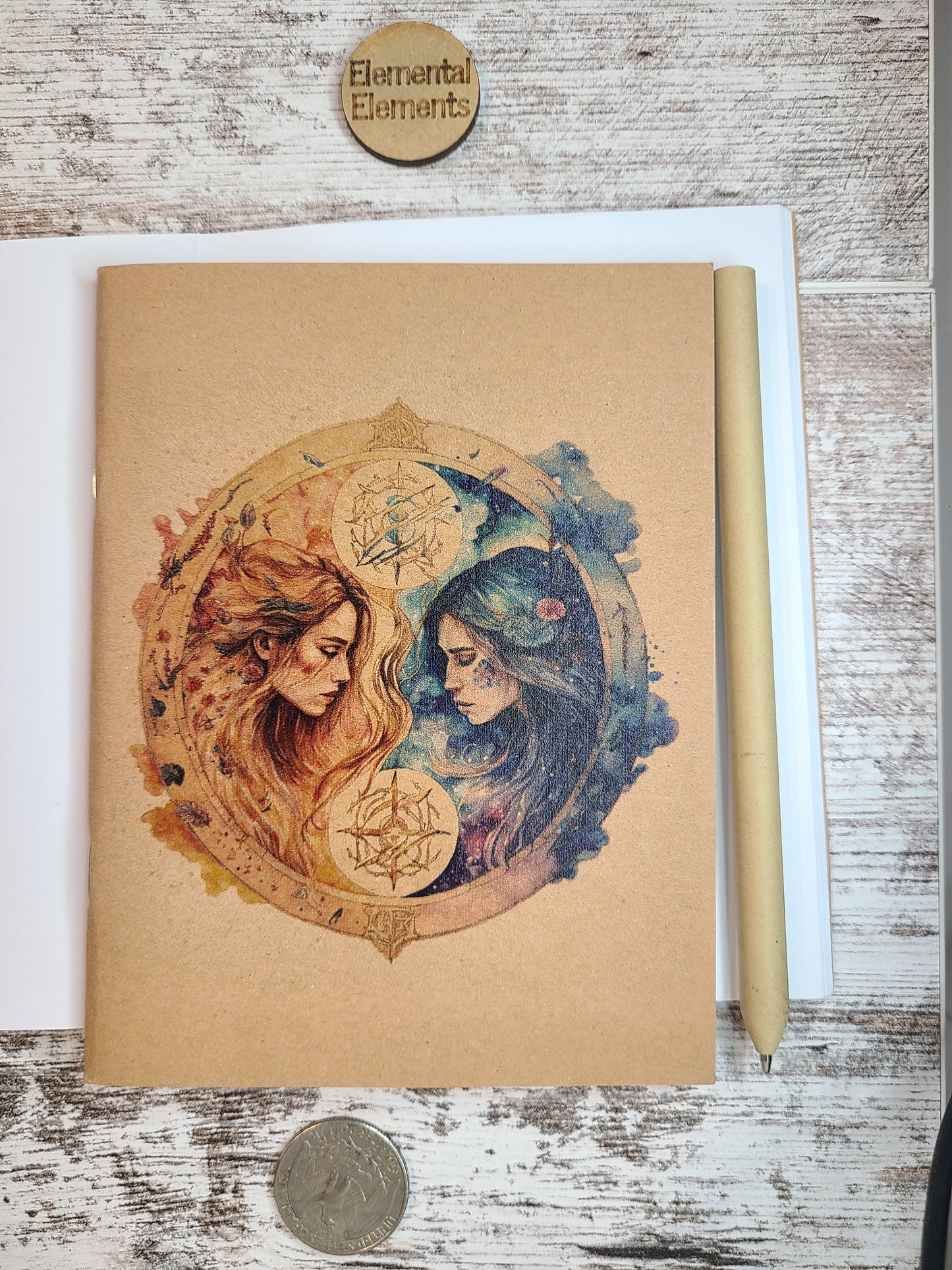 Gemini Zodiac Astrology Journal Notebook