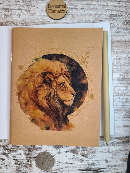Leo Zodiac Astrology Journal Notebook