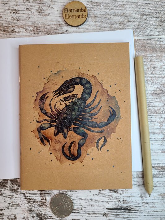 Scorpio Zodiac Astrology Journal Notebook