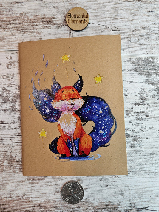 Celestial Fox Dreams Journal Notebook