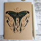 Forest Green Moth Magick Journal Notebook