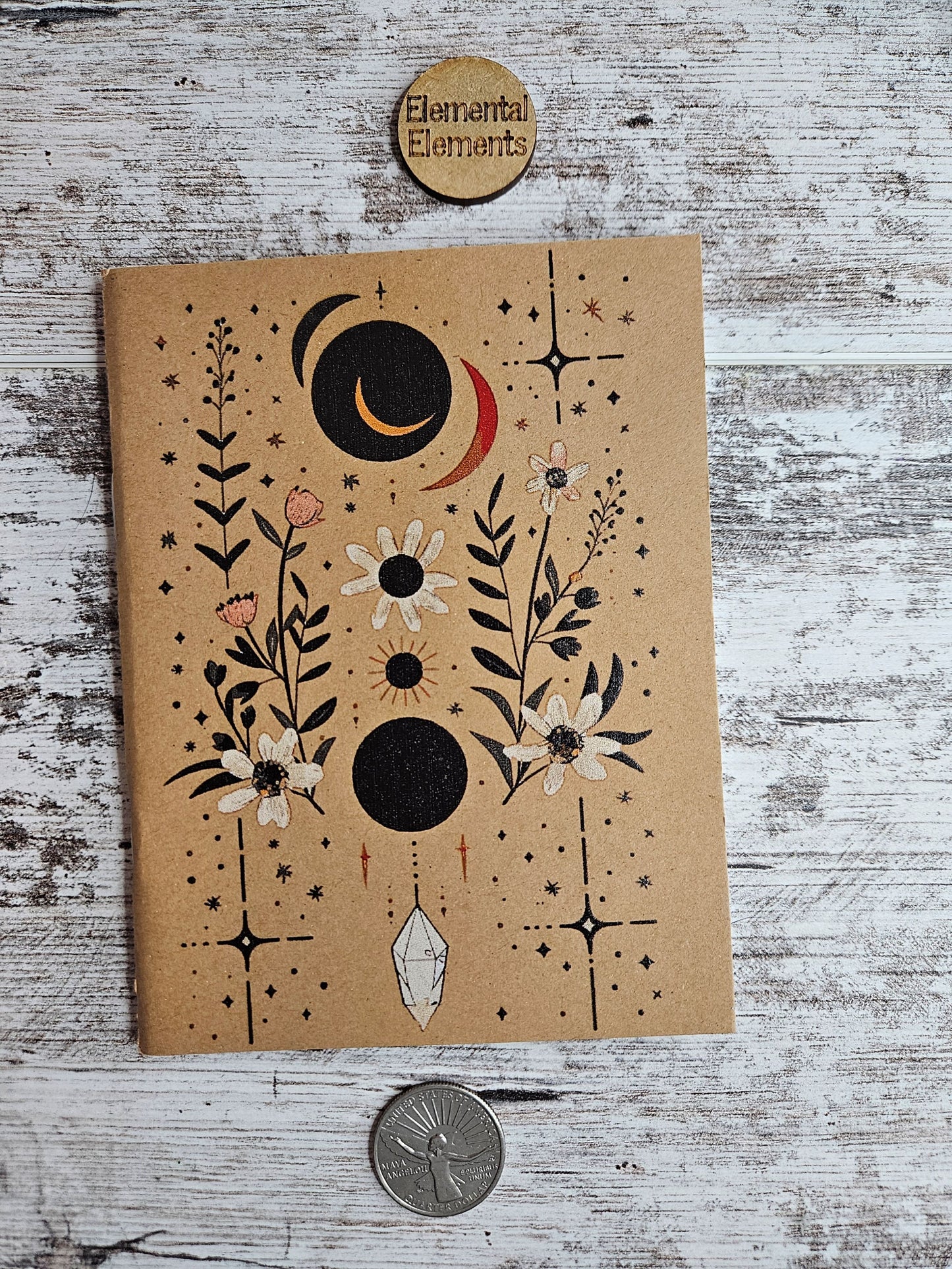 Lunar Blooming Journal Notebook