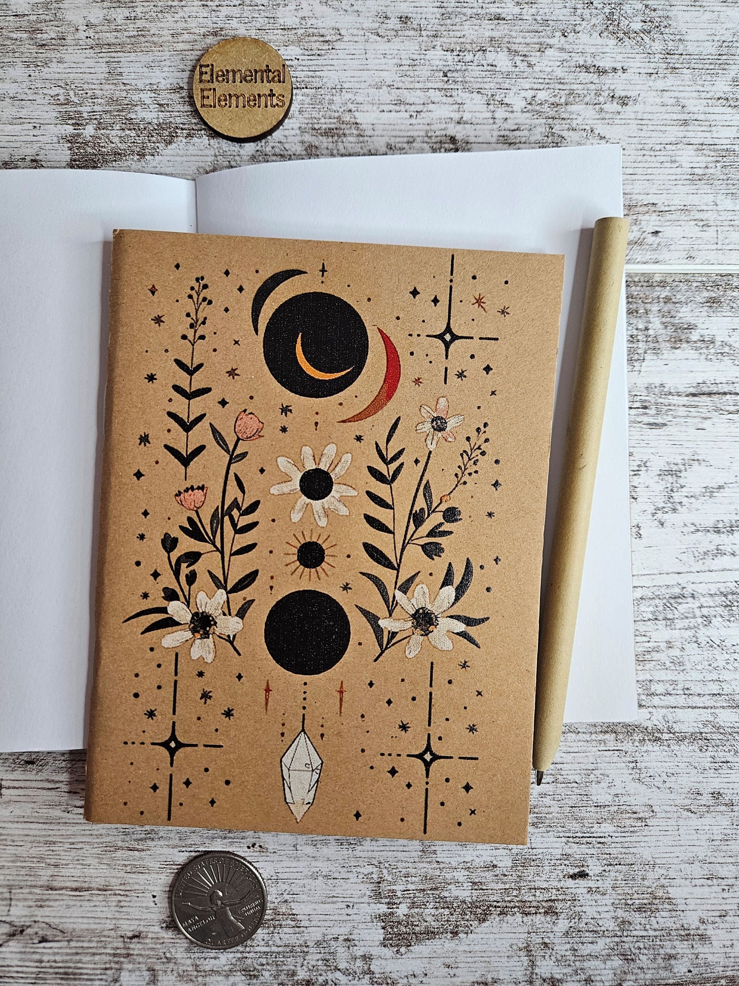 Lunar Blooming Journal Notebook