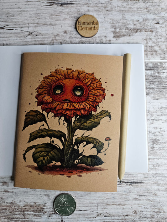 Zombie Flower Journal Notebook