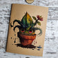 Zombie Plant Puppy Journal Notebook