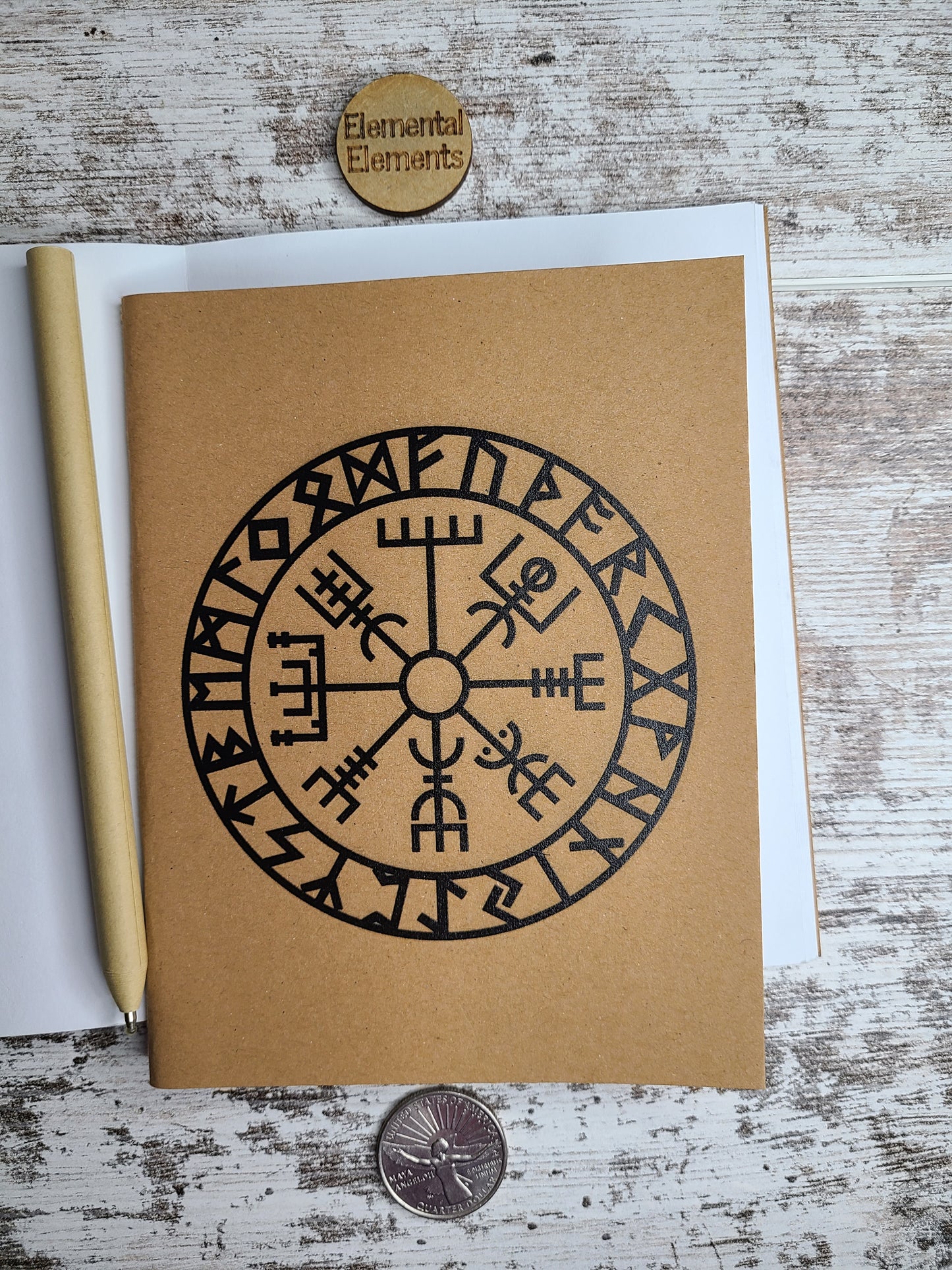 Vegvisir Rune Notebook Journal