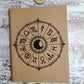 Zodiac Sign Wheel Journal