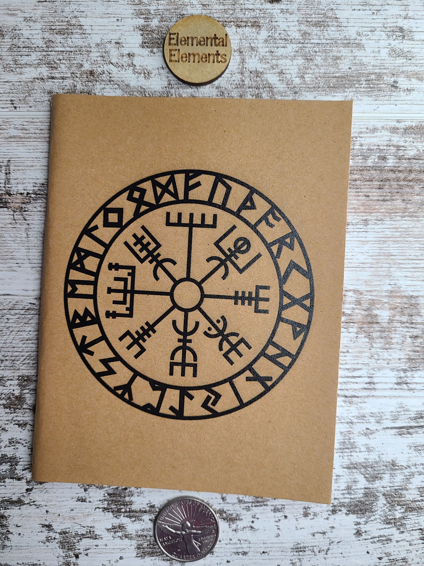 Vegvisir Rune Notebook Journal