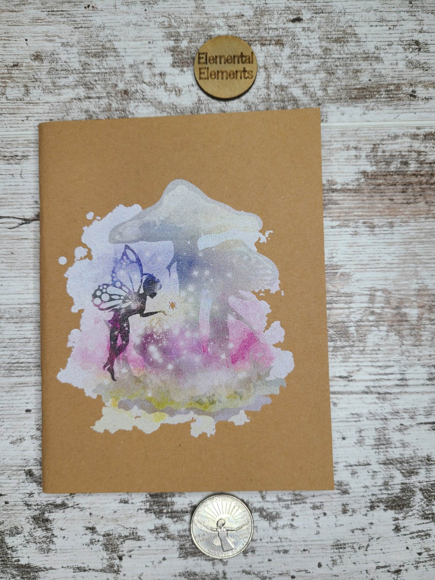 Fairy Toadstool Mushroom Journal