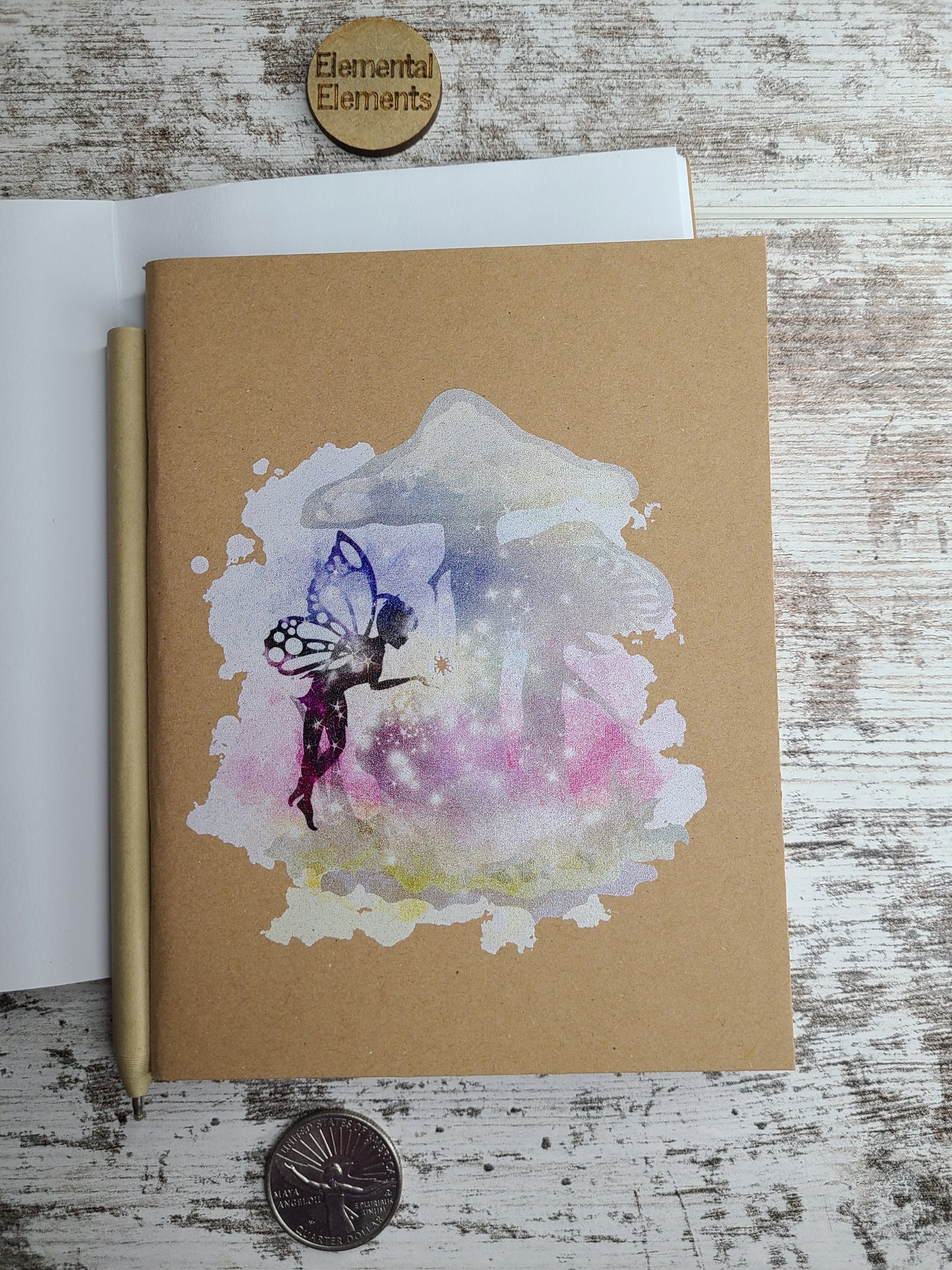 Fairy Toadstool Mushroom Journal