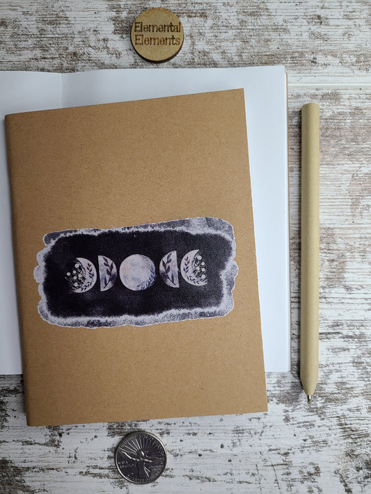 Moon Phase Journal Notebook | Elemental Elements