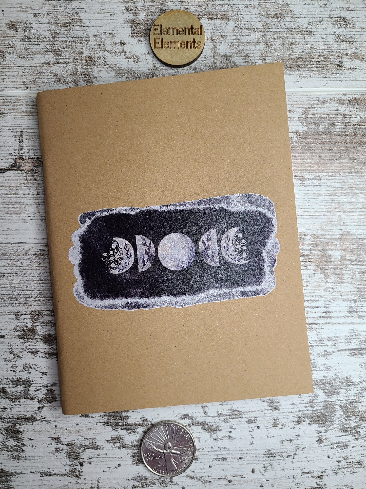 Moon Phase Journal Notebook | Elemental Elements