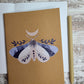 Watercolor Moon Moth Journal