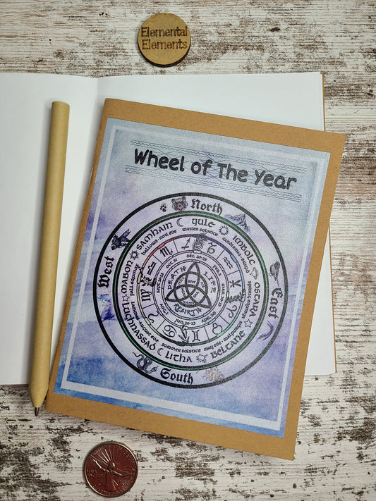Wheel of the Year  North South East West Death Rebirth Life Journal