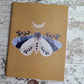 Watercolor Moon Moth Journal