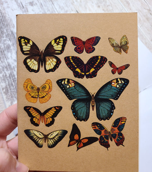 Butterfly Collage Journal Notebook
