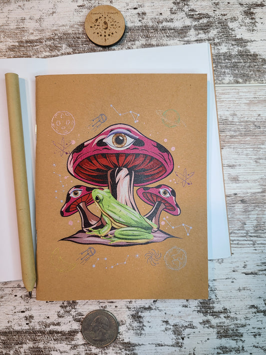 Interdimensional Frog Journal Notebook - | Frog