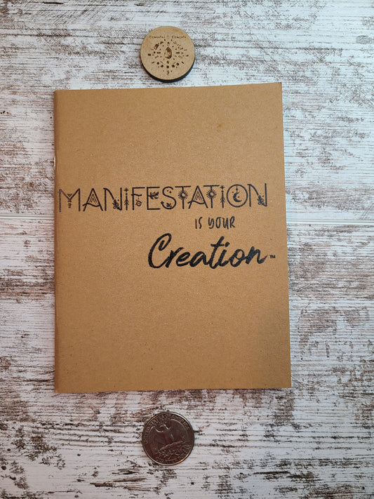 Journal Notebook | Manifestation is your Creation ™