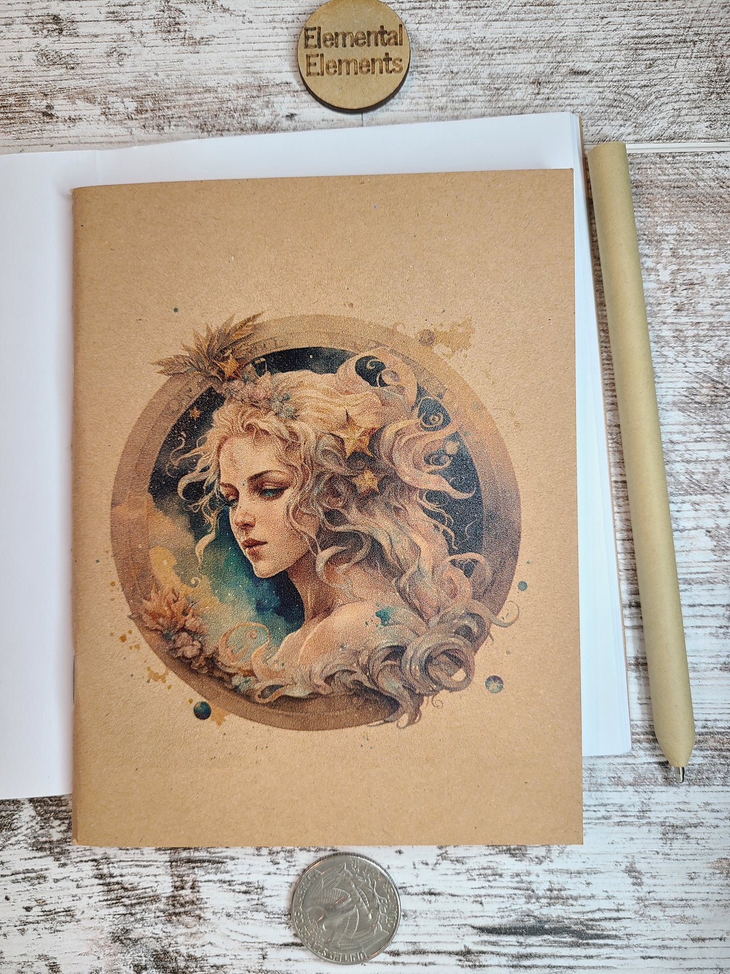 Virgo Zodiac Astrology Journal Notebook